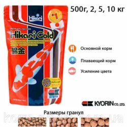 Купить корм для кои в Киеве и Украине